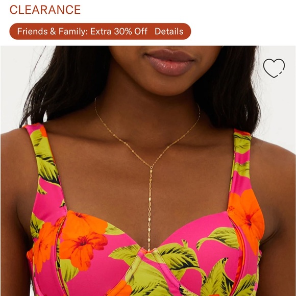 NWT Beach Riot Hibiscus Bikini Sz S Highway Bottom Paulina Top Floral Tropical - Picture 3 of 16